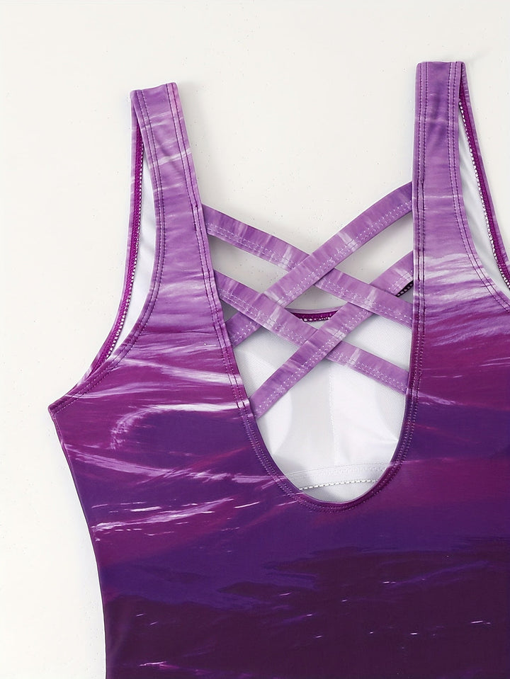 Pamela – Ocean Gradient Swimsuit