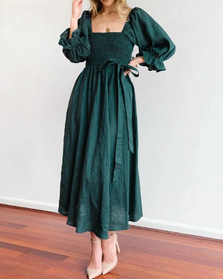 ISABELLE™ - Flutter Sleeve Dress