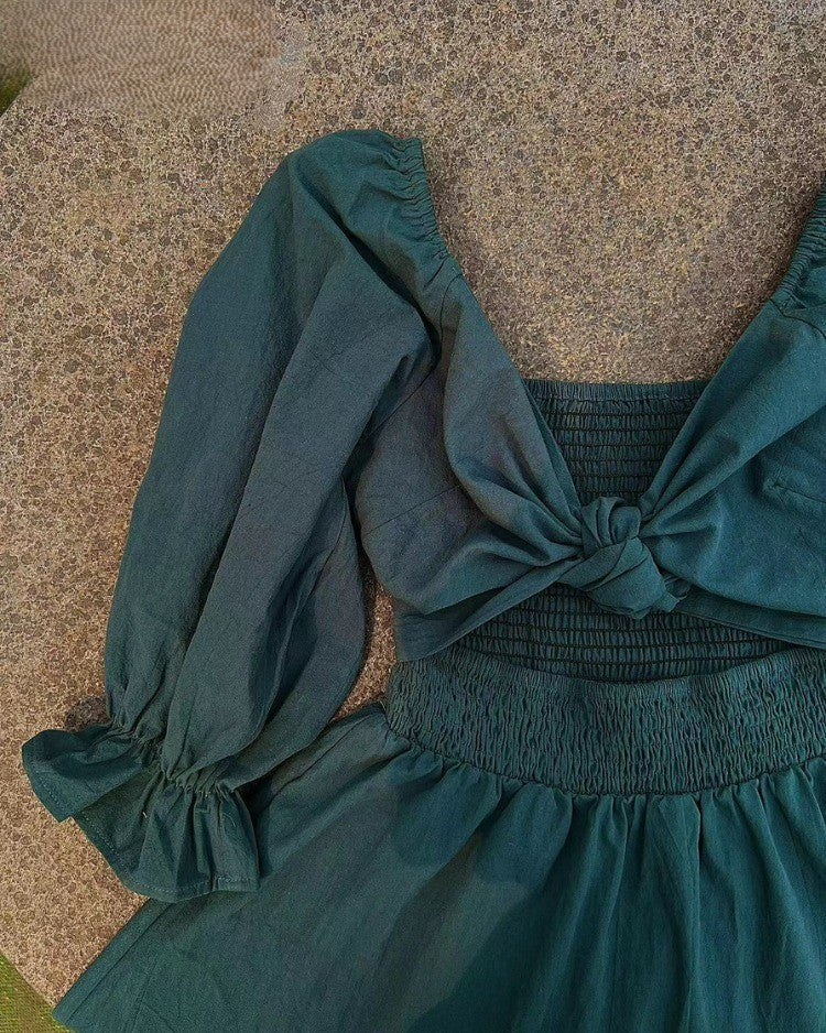 ISABELLE™ - Flutter Sleeve Dress