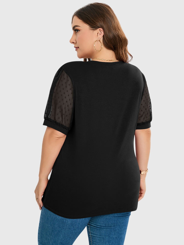 Arlie - Elegant Top With V-neck