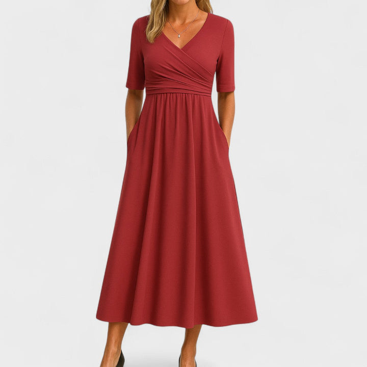 Nicola - Elegant Midi Dress