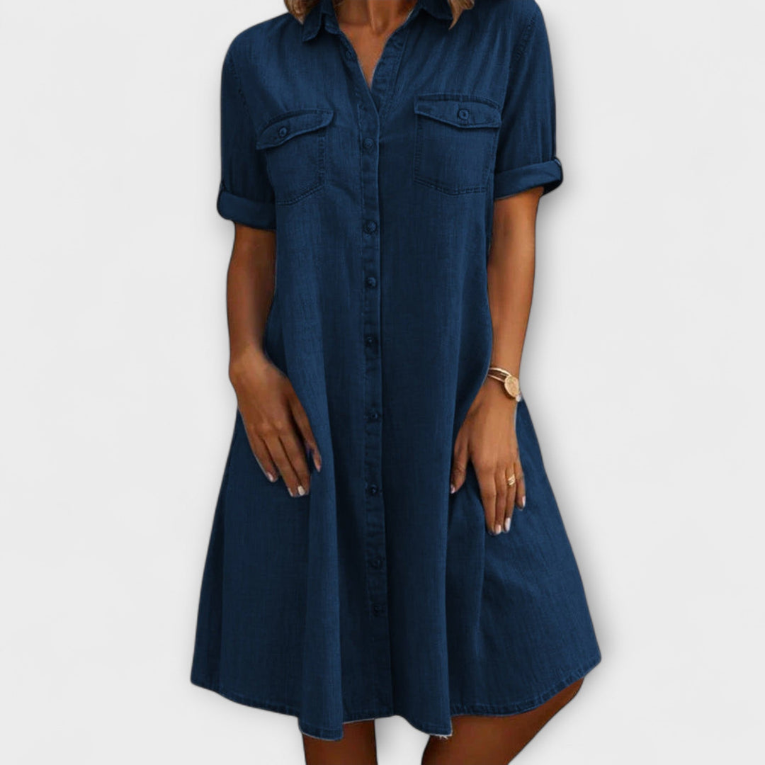 Nancy - Casual A-line dress