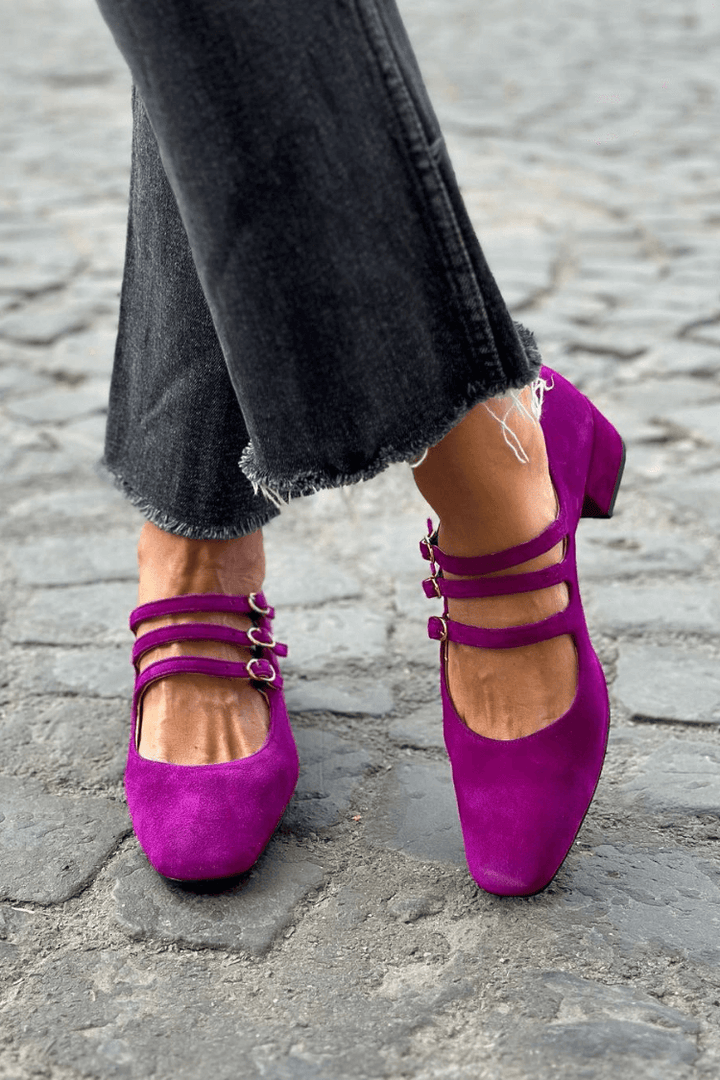 SABRINA | BALLET FLATS WITH STRAPS