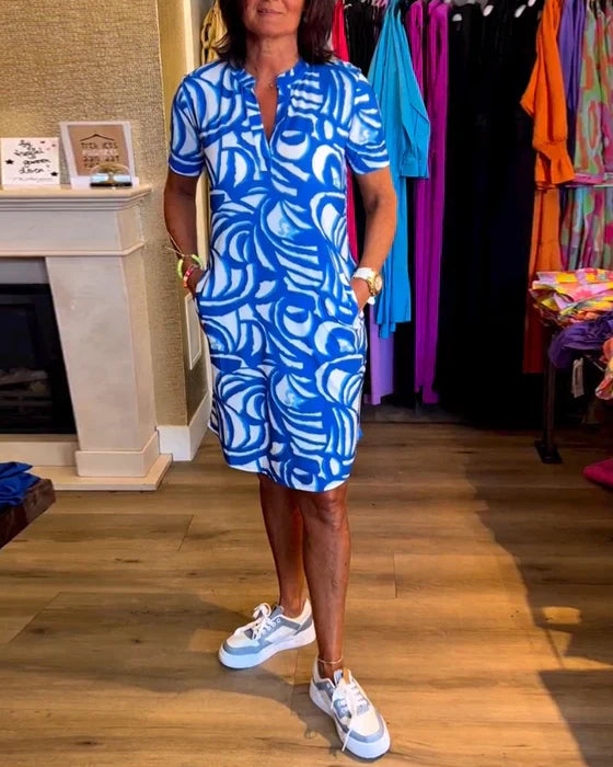 Kiara - Tropical Bliss Floral Dress