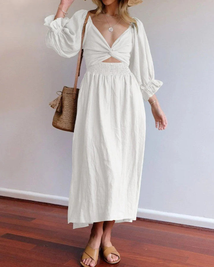 ISABELLE™ - Flutter Sleeve Dress