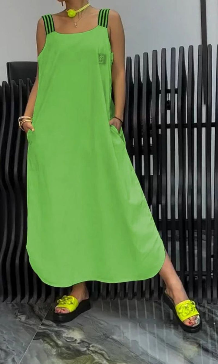 Comfy™ Shoulder Strap Suspender Dress – Casual Elegance for Every Occasion (50% OFF!)
