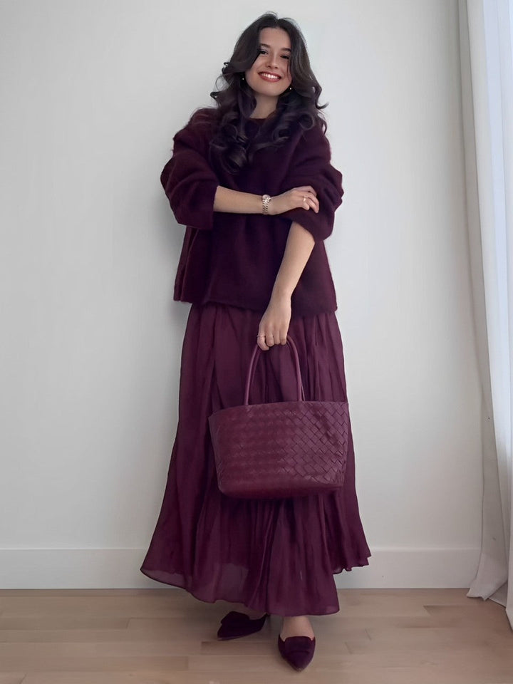 SENNA™ - Soft Sweater-Skirt Set
