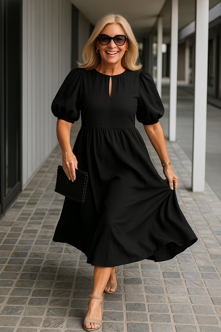 Angela™ Midi Dress – Timeless Elegance for Any Occasion (50% OFF!)