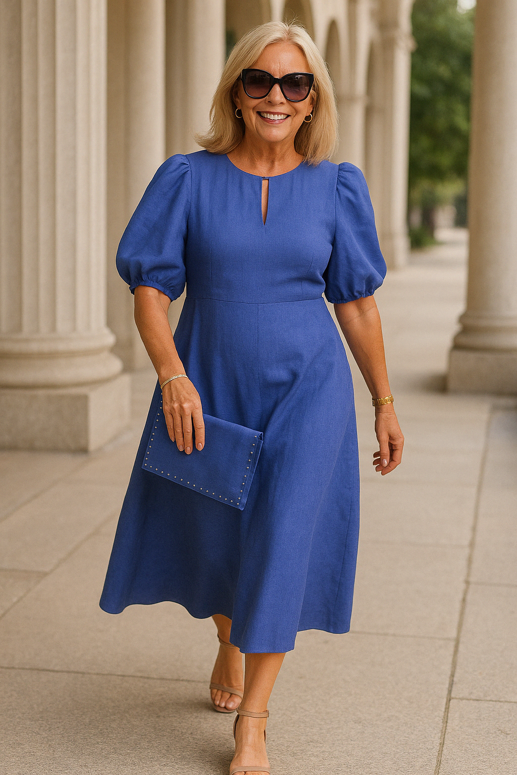 Angela™ Midi Dress – Timeless Elegance for Any Occasion (50% OFF!)