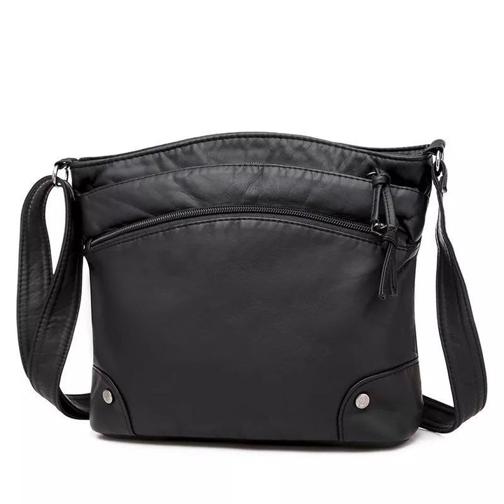 Anna™ - Elegant Leather Shoulder Bag
