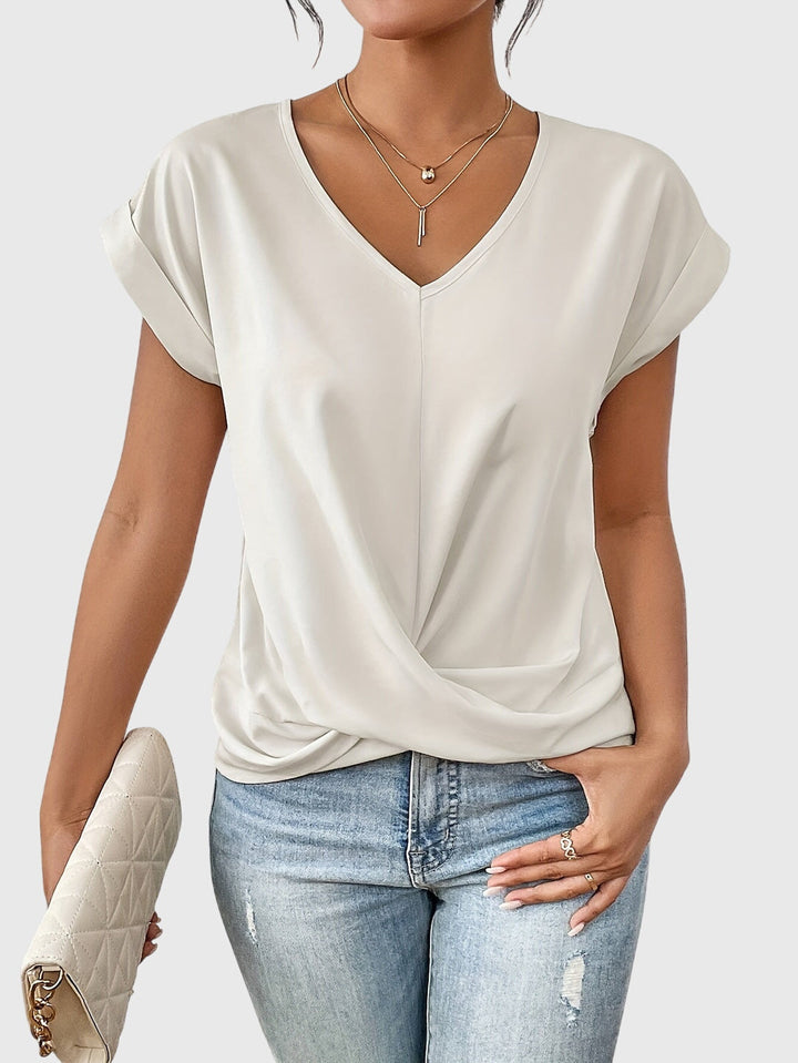 Blakely - Casual V-Neck Blouse