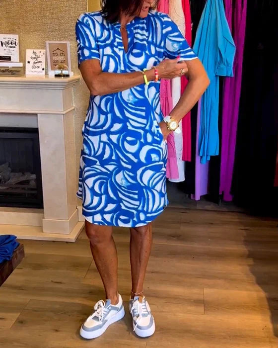 Kiara - Tropical Bliss Floral Dress
