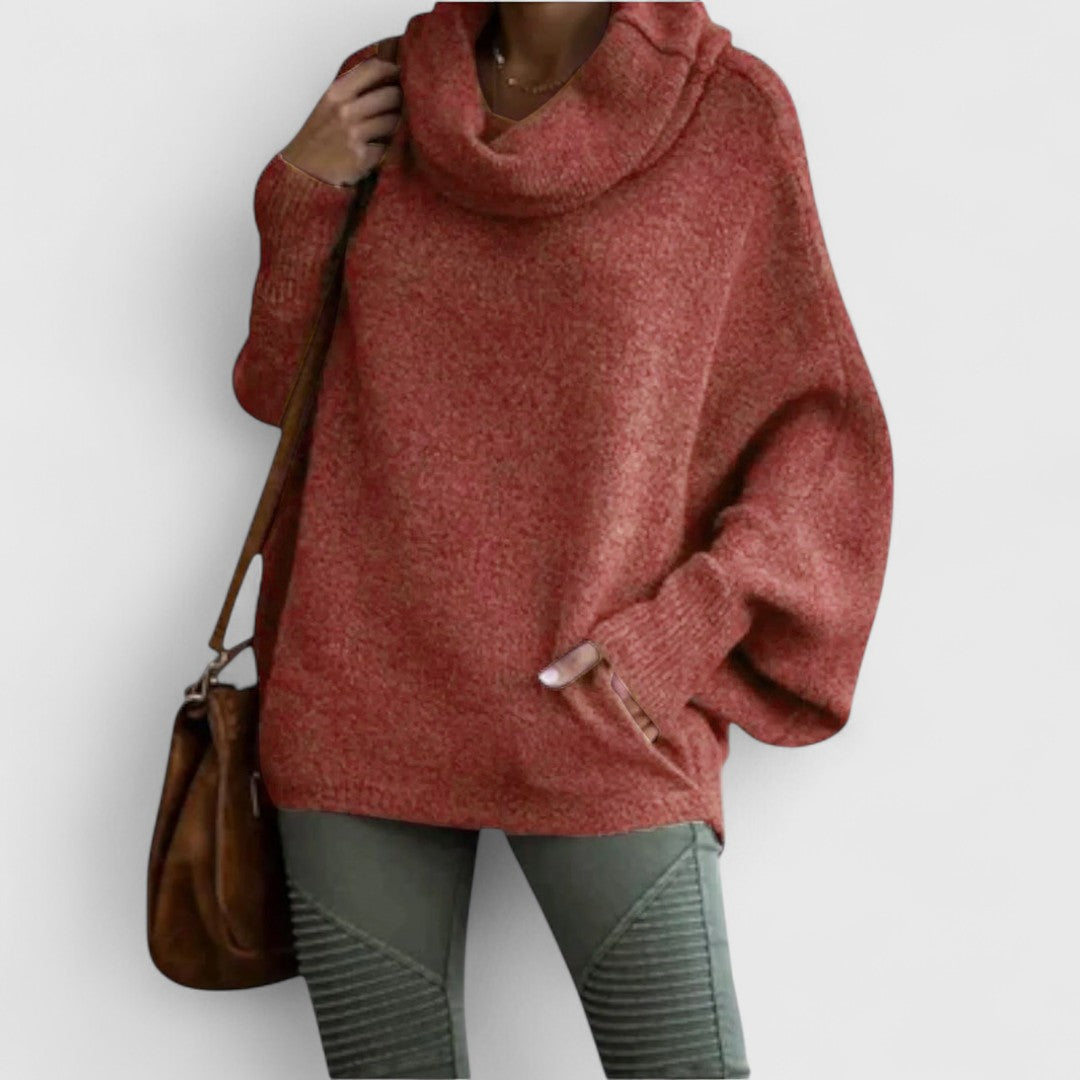 Ulrike - Elegant Women's Sweater in Tortoiseshell