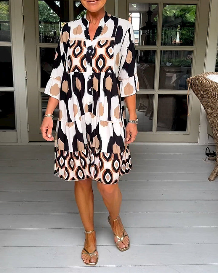 Laura™ Stylish Print Dress – Best-Seller Back for the Last Time (50% OFF!)