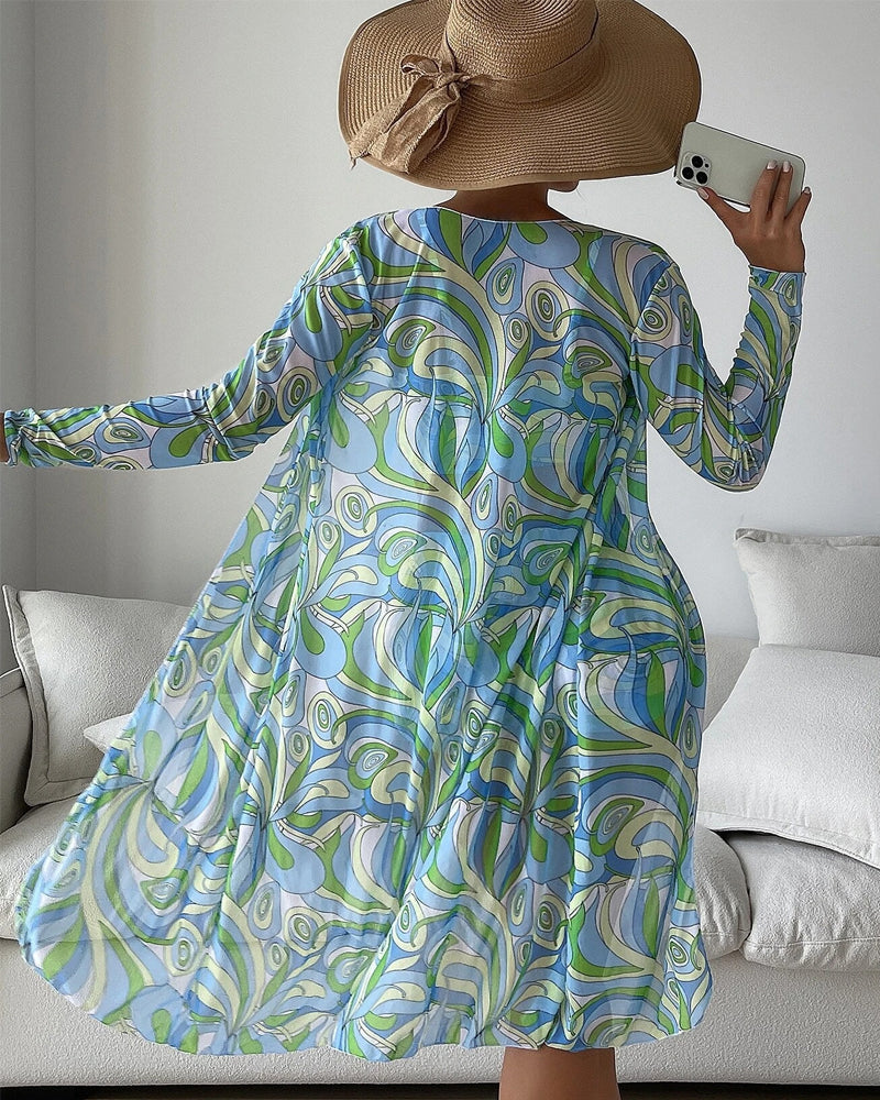 Celia – Retro Wave Swim Set