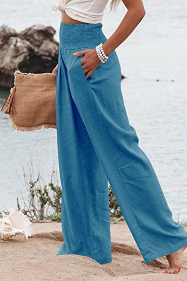 LUCI™ High-Waisted Palazzo Pants