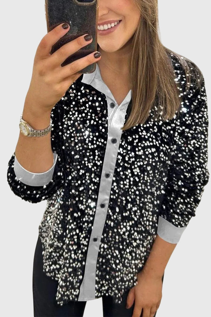 Bryony - Sparkle Sequin Shirt