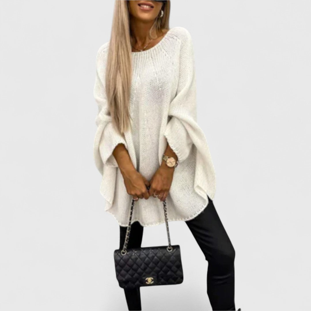 Isabelle - Stylish Women's Sweater with Round Neck
