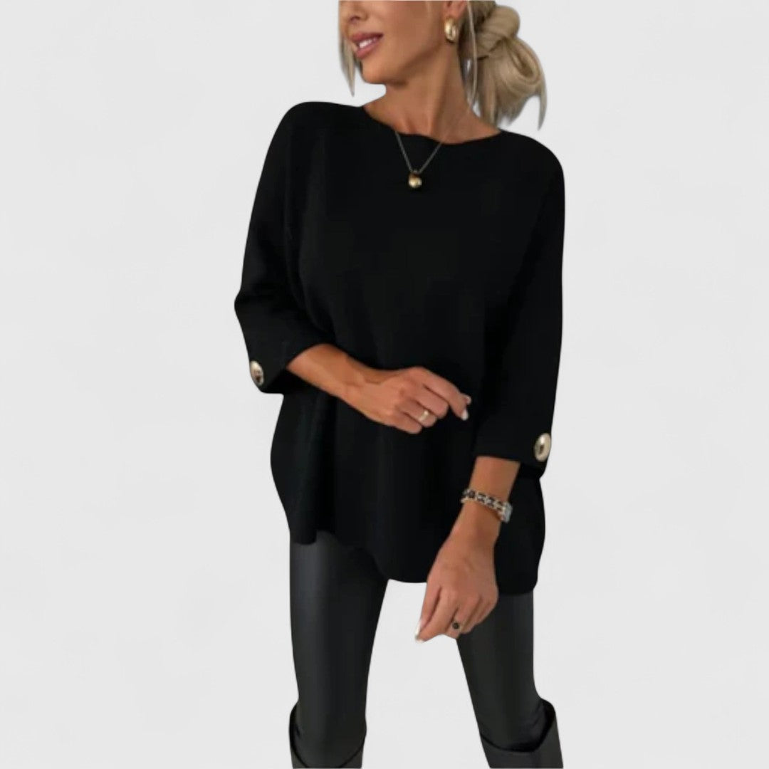 Isabella - Elegant Knit Blouse