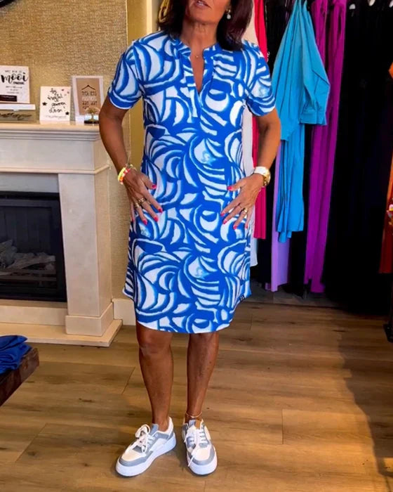 Kiara - Tropical Bliss Floral Dress