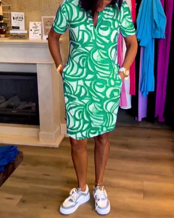 Kiara - Tropical Bliss Floral Dress