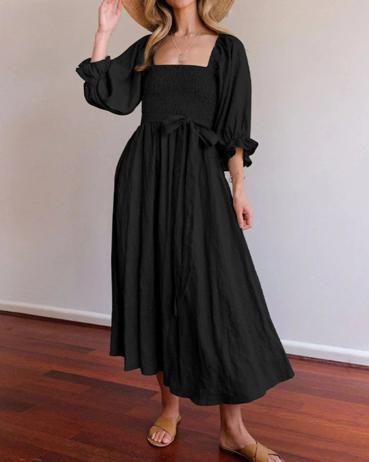ISABELLE™ - Flutter Sleeve Dress