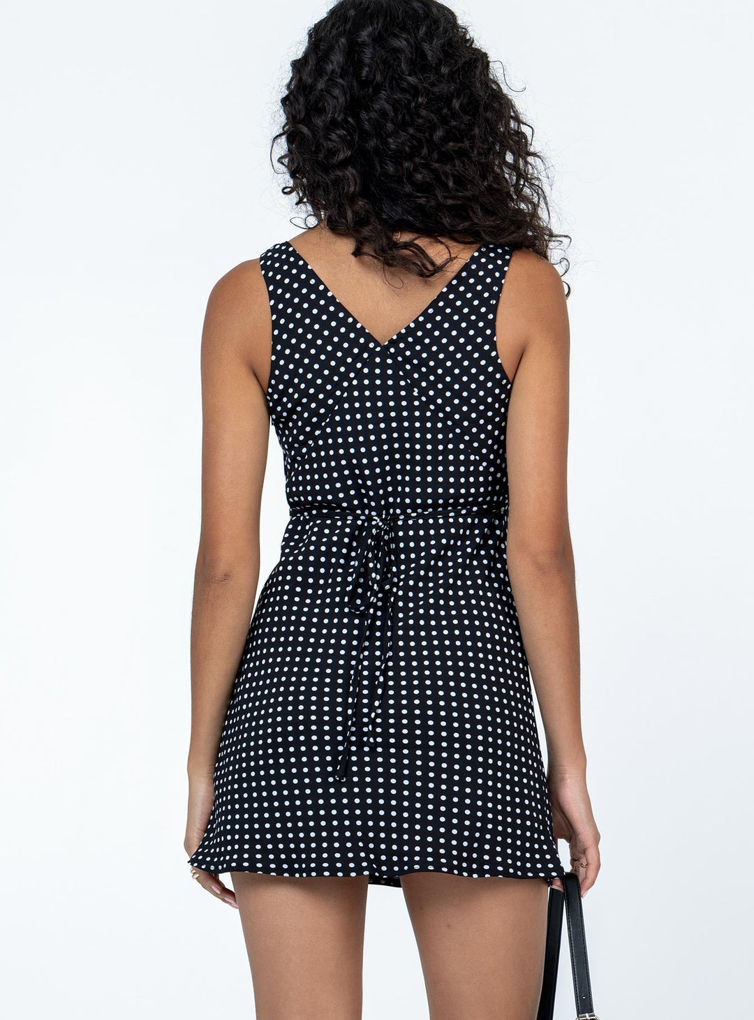 NELLIE™ Mini Dress Black Polka Dot