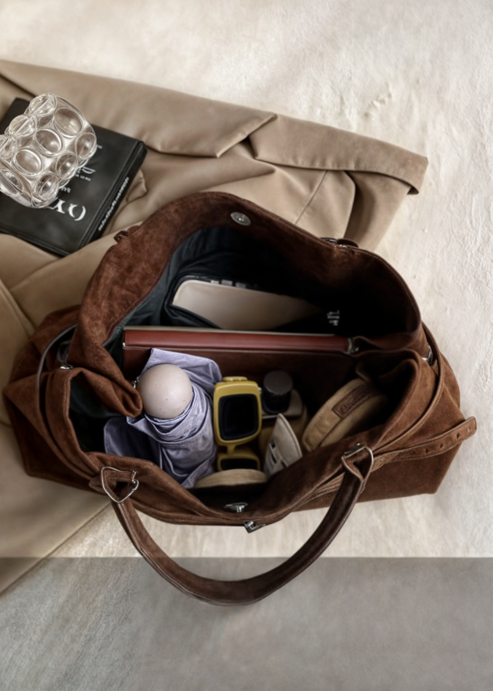 Celeste Suede BB Bag