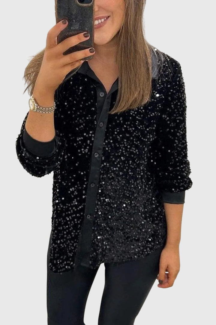 Bryony - Sparkle Sequin Shirt