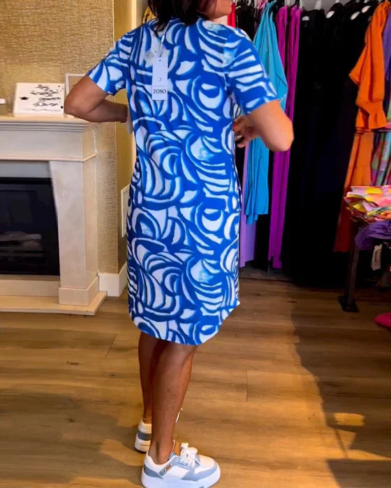 Kiara - Tropical Bliss Floral Dress