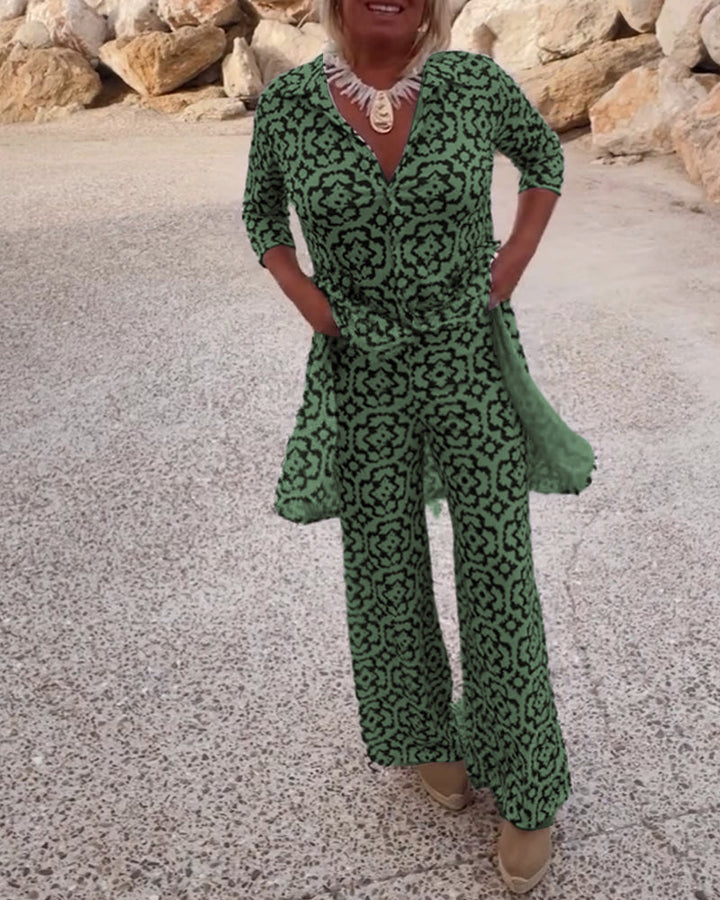 Erika - Printed 2-Piece Set