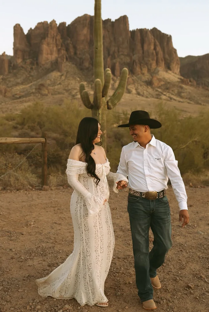 Ulrica | Meadowlace Maternity Gown