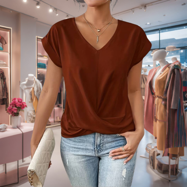 Emerald Elegance Blouse™