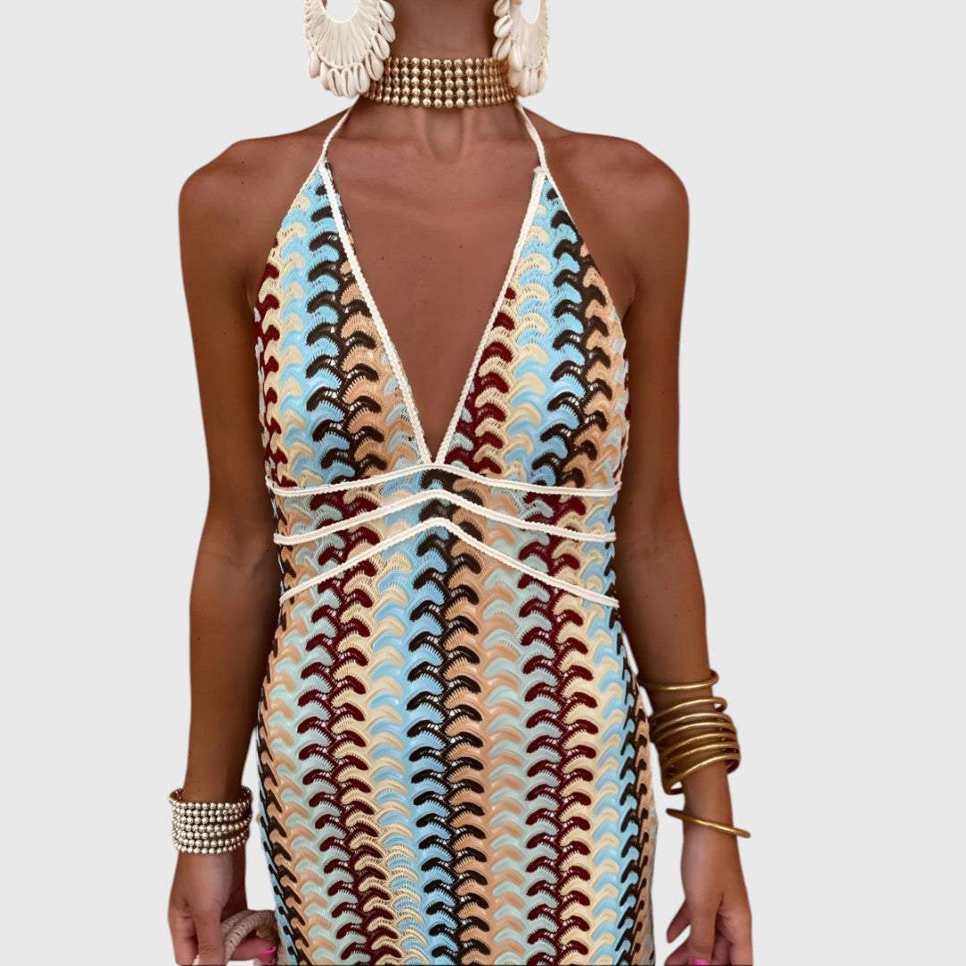 Liva - Boho Elegance Maxi Dress