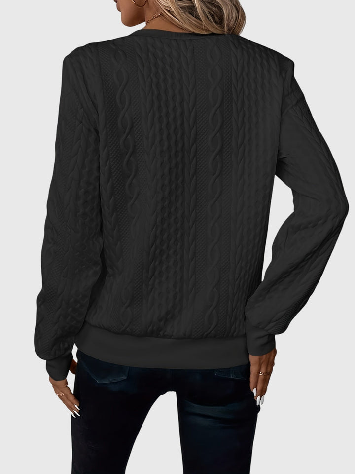 Catherine - Half Zip Sweatshirt
