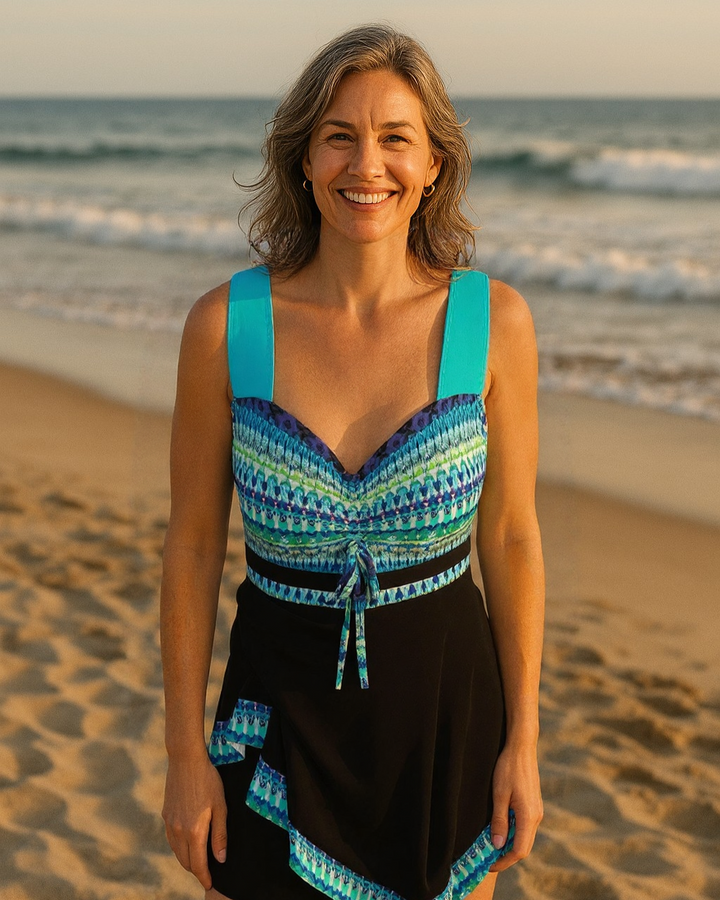 Valerie – Vibrant Two-Piece Swim Set