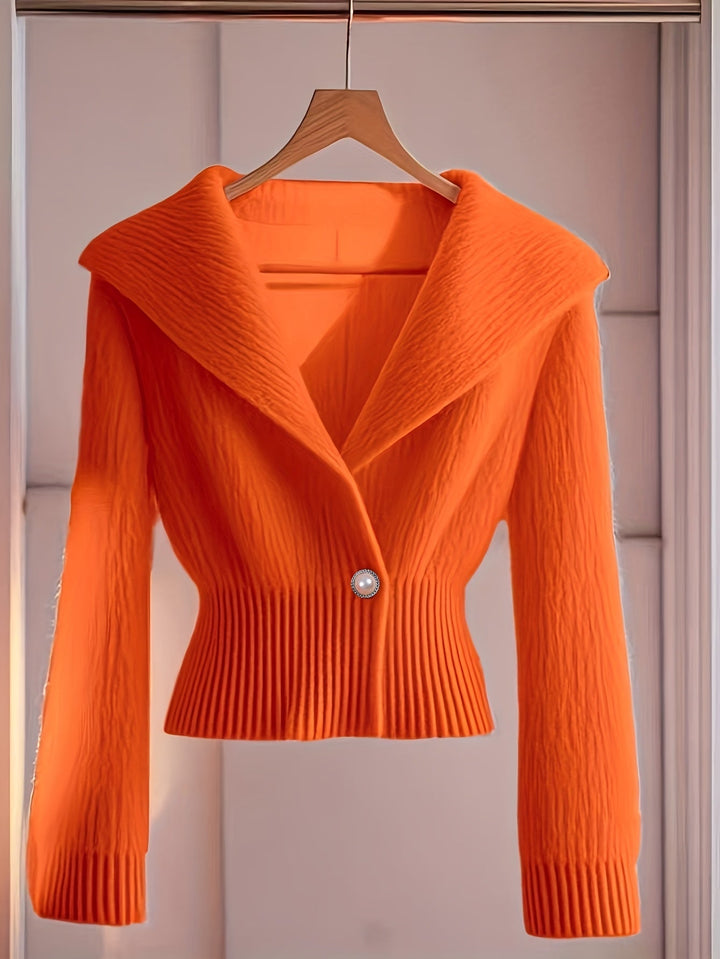 Leona | Slim Fit V-Neck Cardigan