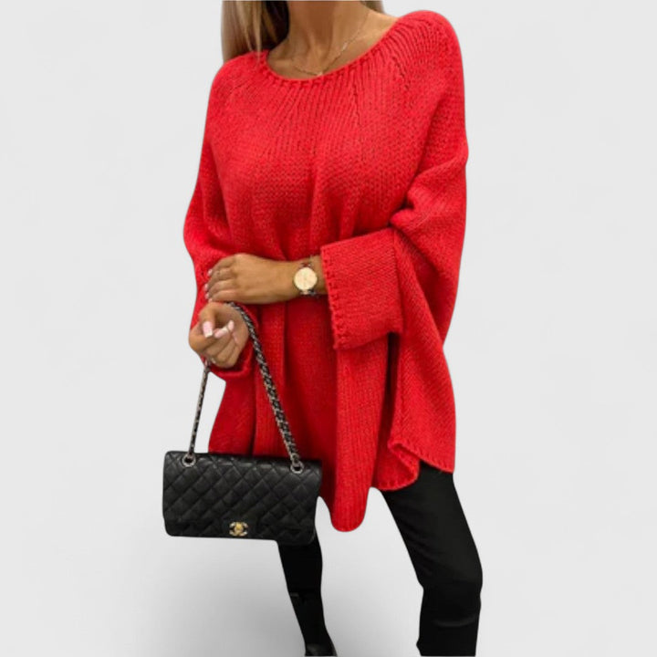 Isabelle - Stylish Women's Sweater with Round Neck