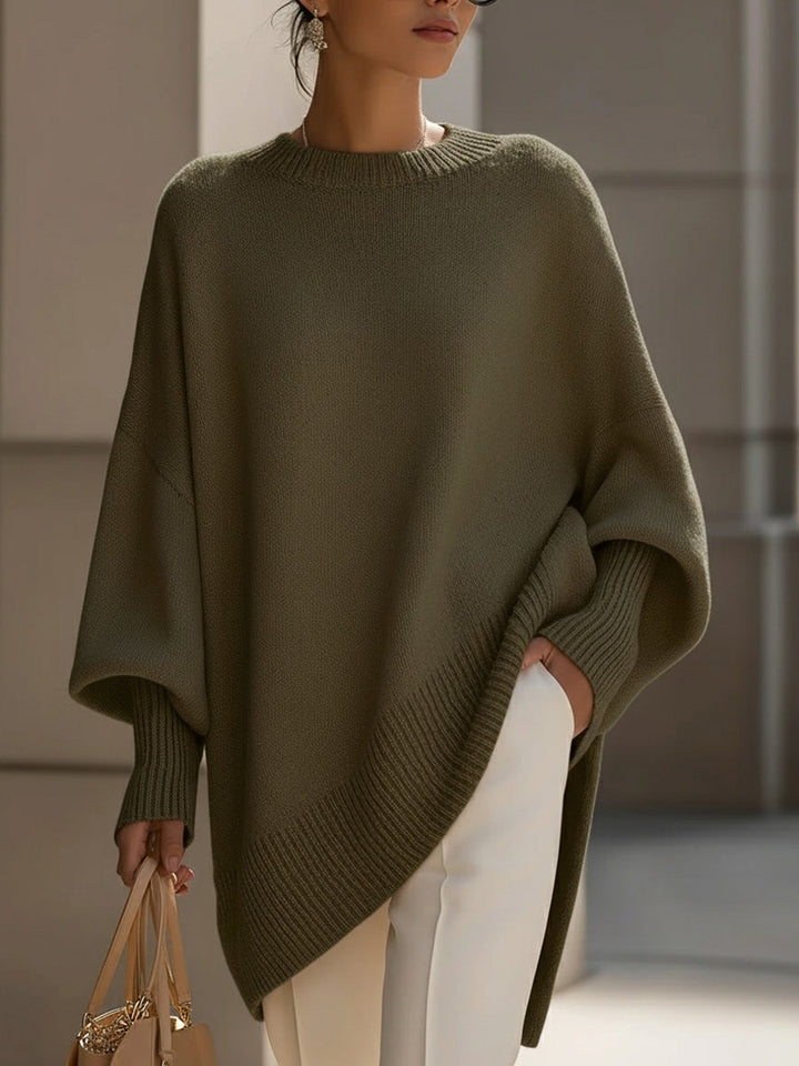 Mieke – Effortless Elegance Oversized Poncho