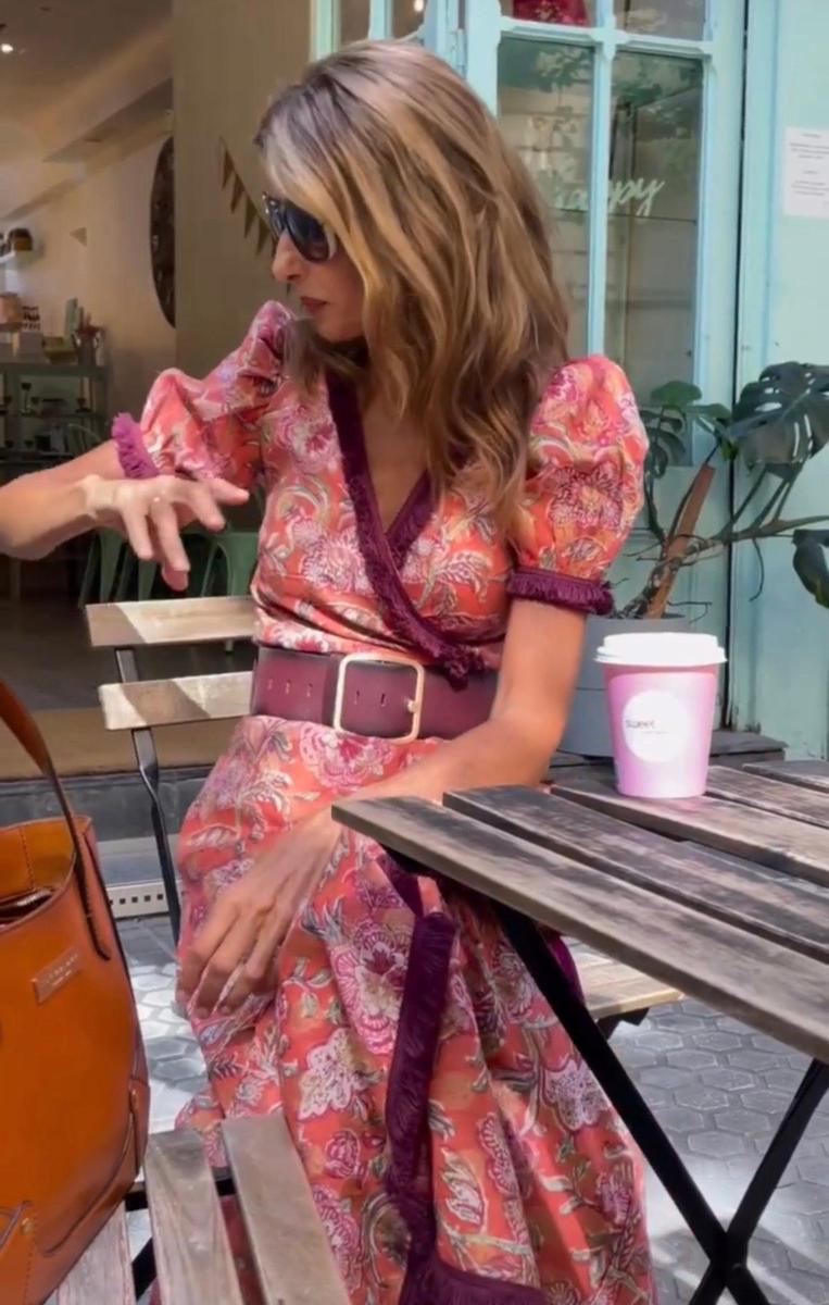 Rosalie | Elegant Pink Maxi Dress