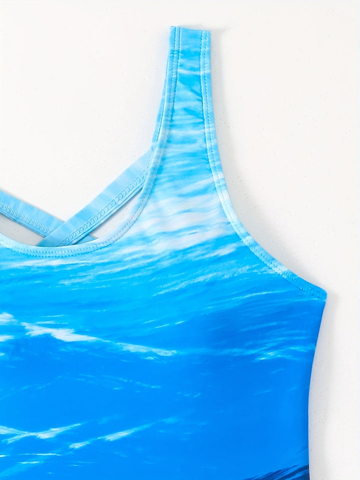 Pamela – Ocean Gradient Swimsuit