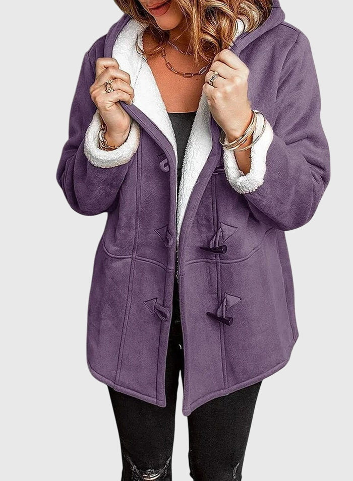 Charlotte - Hooded Fleece Coat