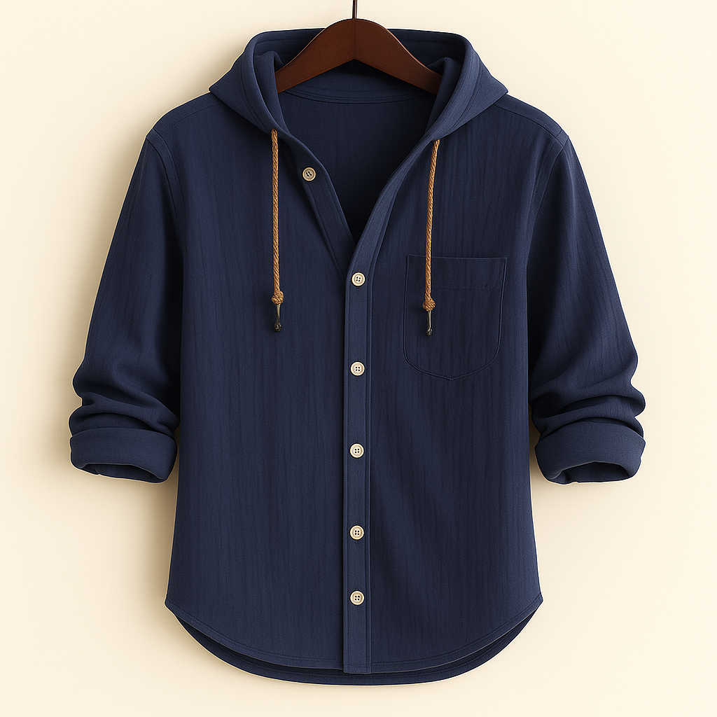 ROSSI ROMA Hooded Luxury Shirt