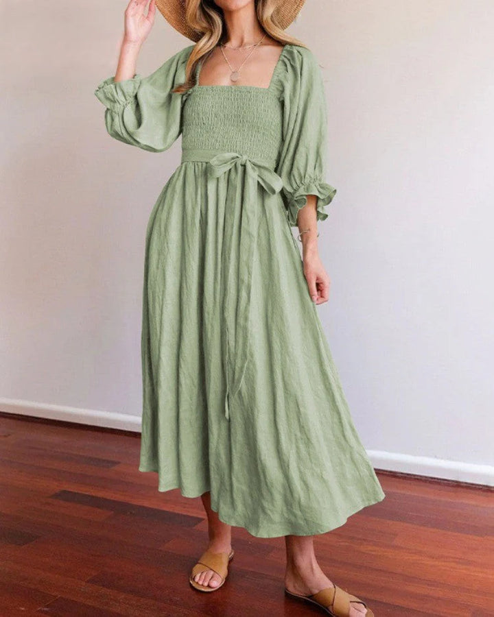ISABELLE™ - Flutter Sleeve Dress