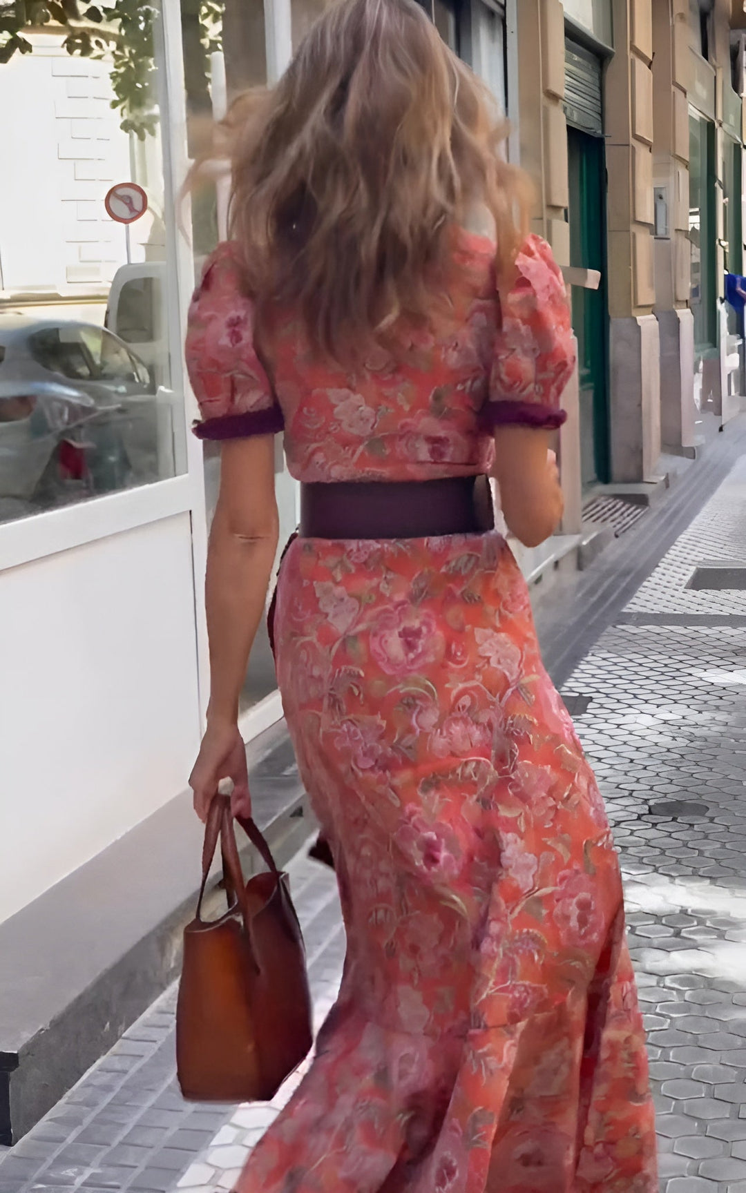 Rosalie | Elegant Pink Maxi Dress