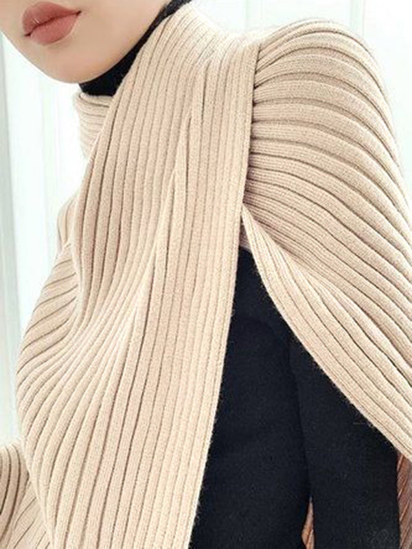 Kendall | Draped Knit Sweater