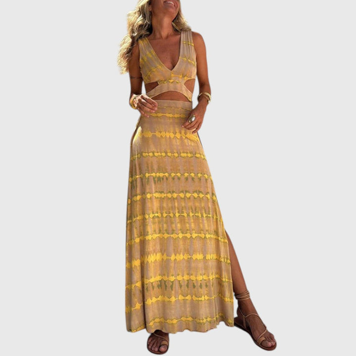 Nora - Plunge Cut-Out Dress