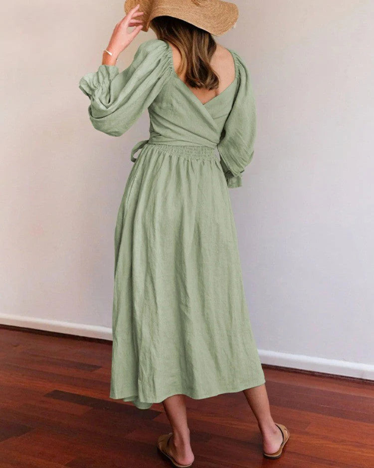 ISABELLE™ - Flutter Sleeve Dress