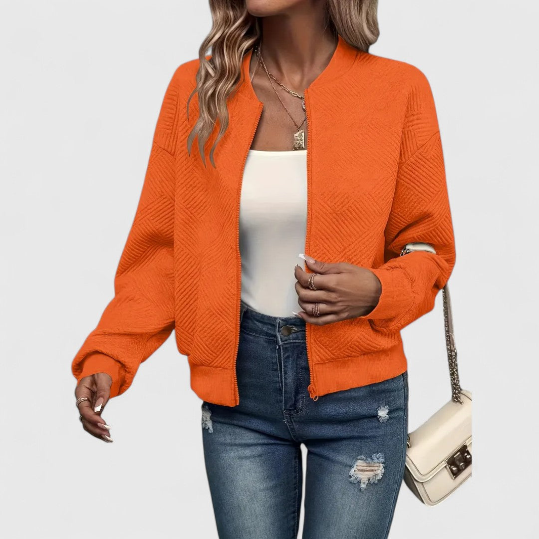 Sophia - Lightweight Casual Zip-Up Jacket