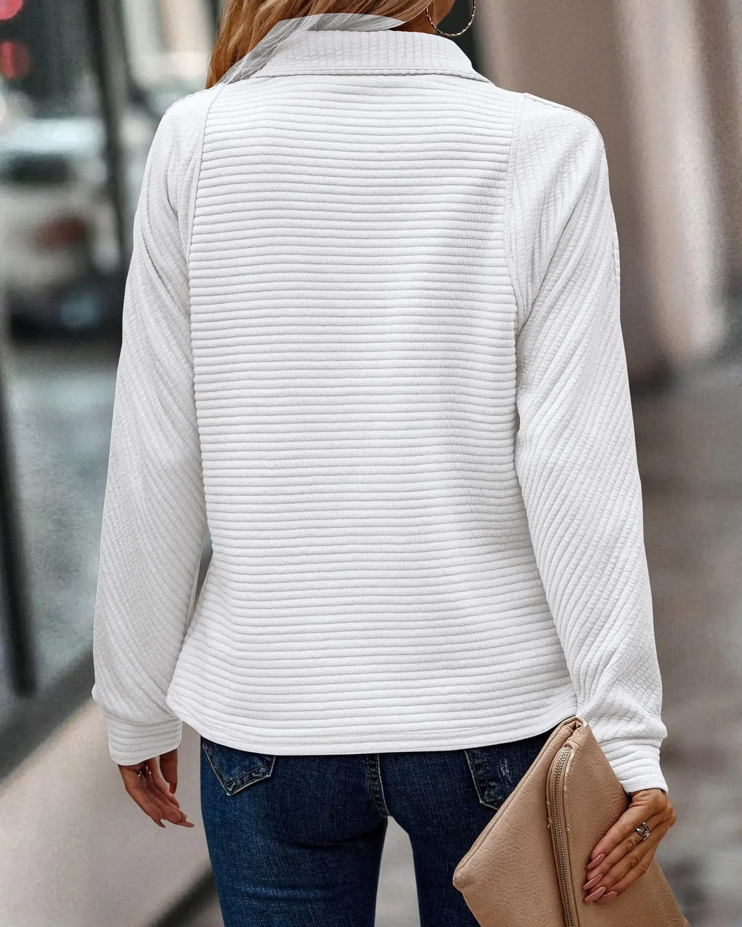 Elise™ Luxe V-Neck Pullover
